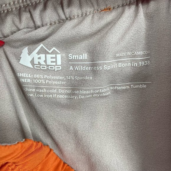 REI Women's Athletic Shorts - Vibrant Orange - Picture 4 of 6